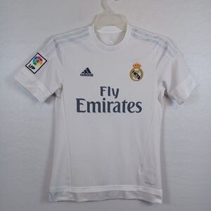 Real Madrid Benitez Soccer Jersey Vintage Size S Color White